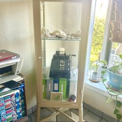 Ikea Fabrikor Glass Door Cabinet 