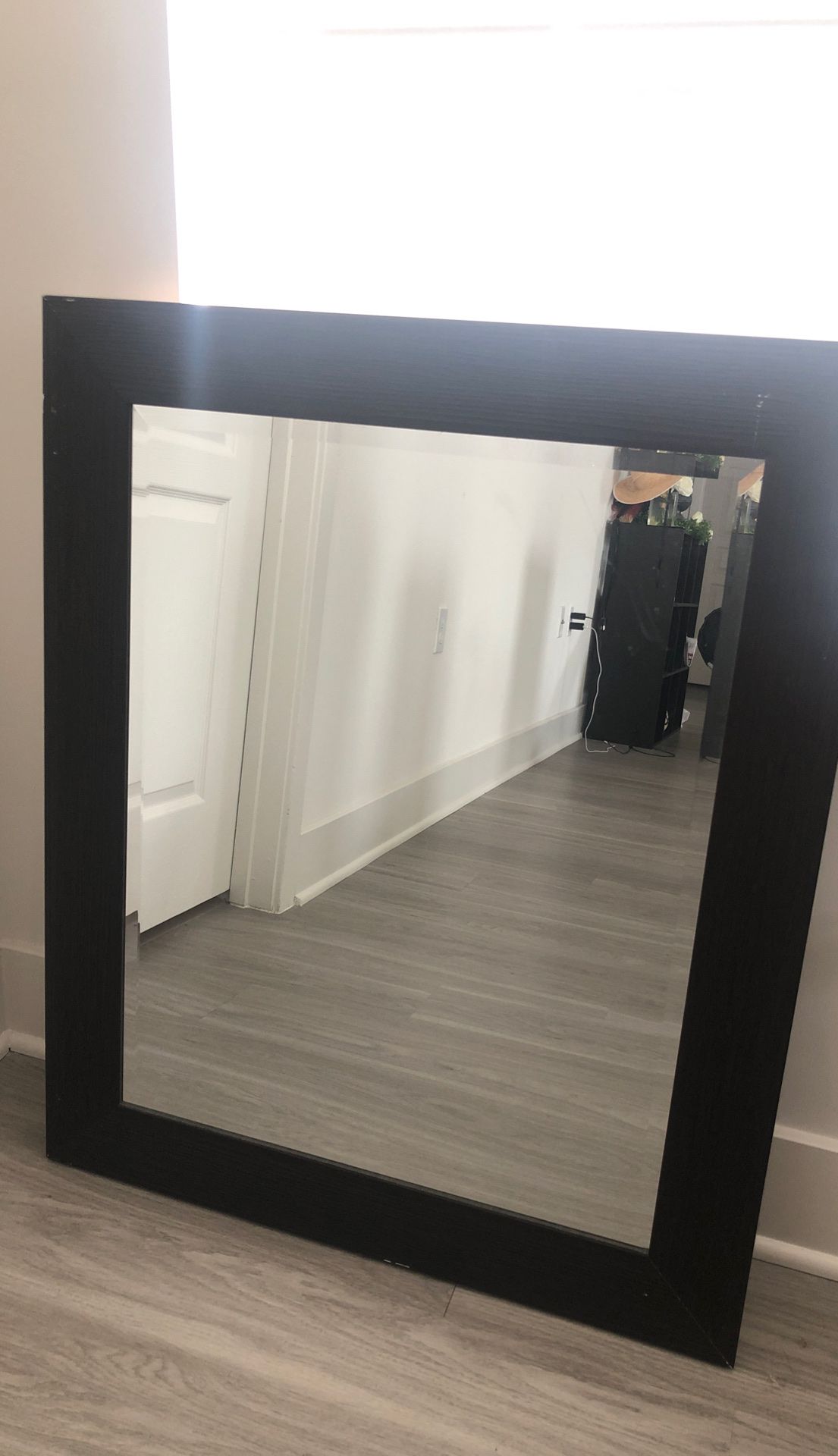 Rectangle wall hanging mirror -moving out sale