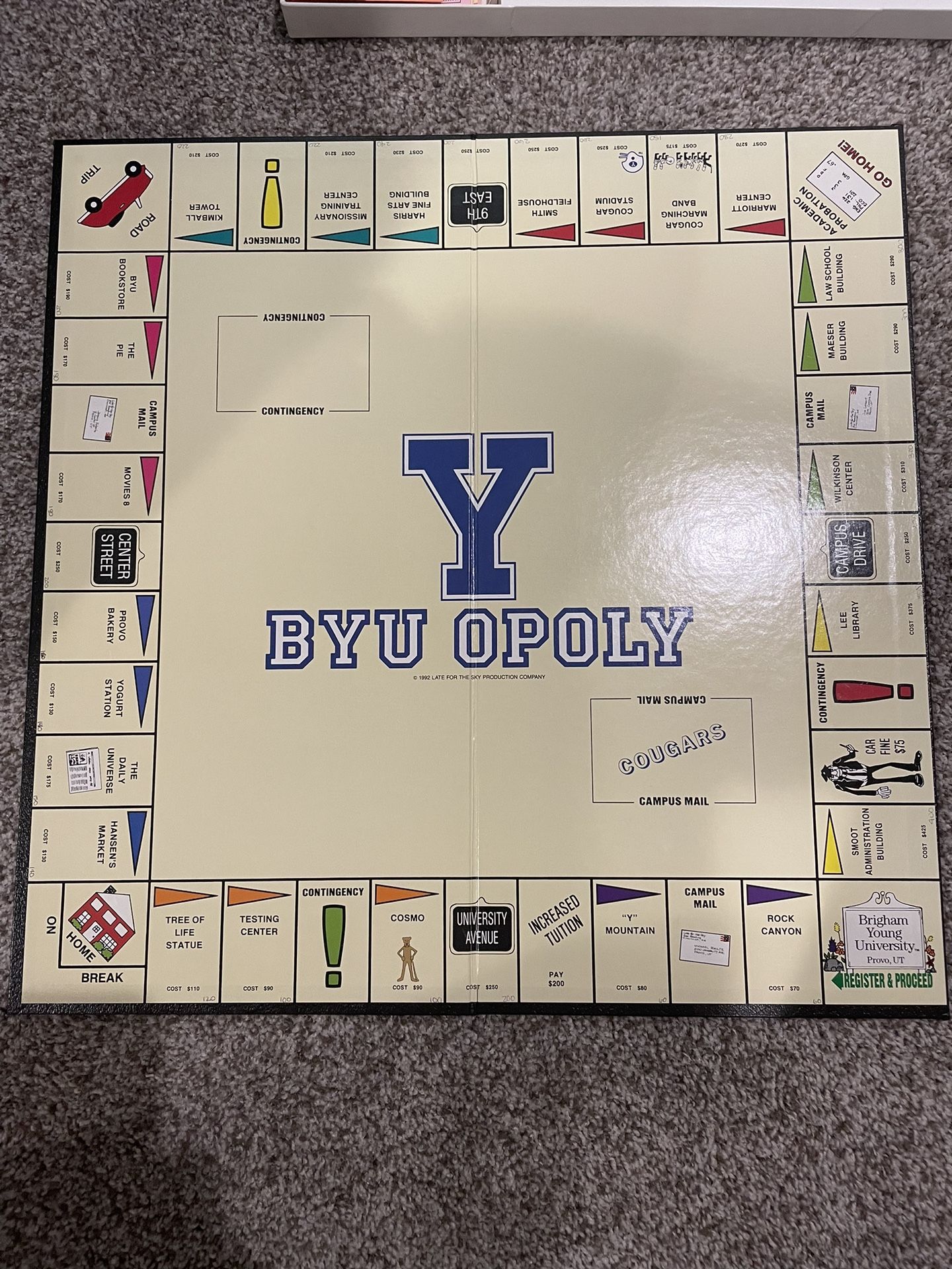 BYU Monopoly