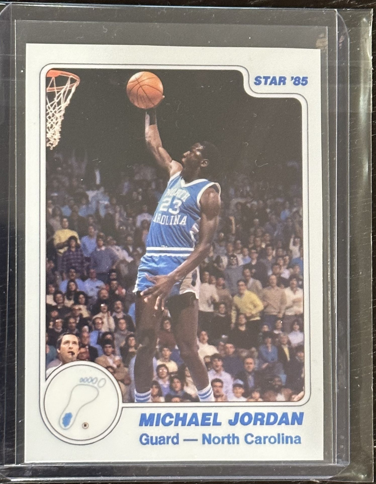 1984-85 Star #195 Michael Jordan Rookie Card BGS BCCG 9 Near Mint+ 