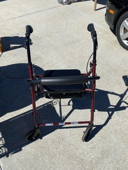 Walker With Seat