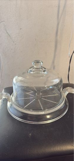 Fire king dessert dish