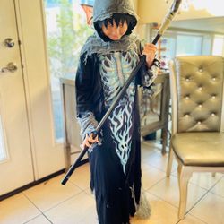 Reaper Costume Halloween Boy Size L  (10-12)