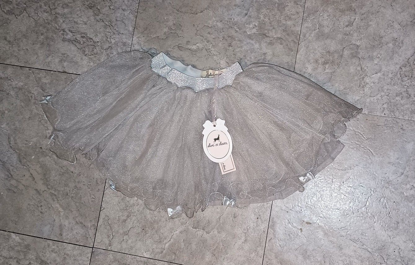Doe A Dear Tutu Toddler Skirt New