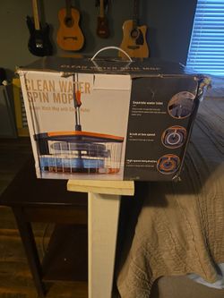 clean water spin mop