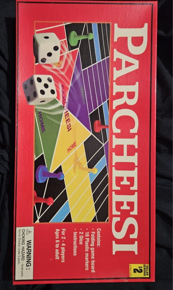 classic Parcheesi board game produced by Milton Bradley.