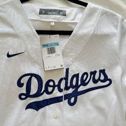 Nike Women's Medium White Shoehei Ohtani Jersey