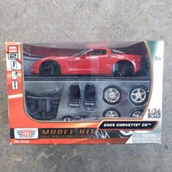 Metal Die Cast Corvette Model Car - New