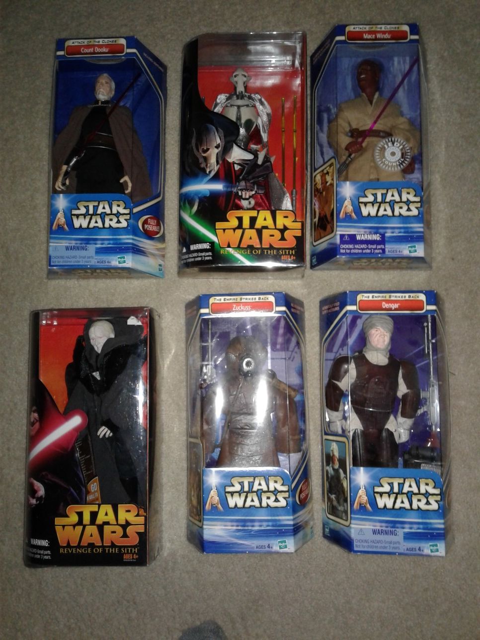 Star Wars Hasbro 12 inch figures