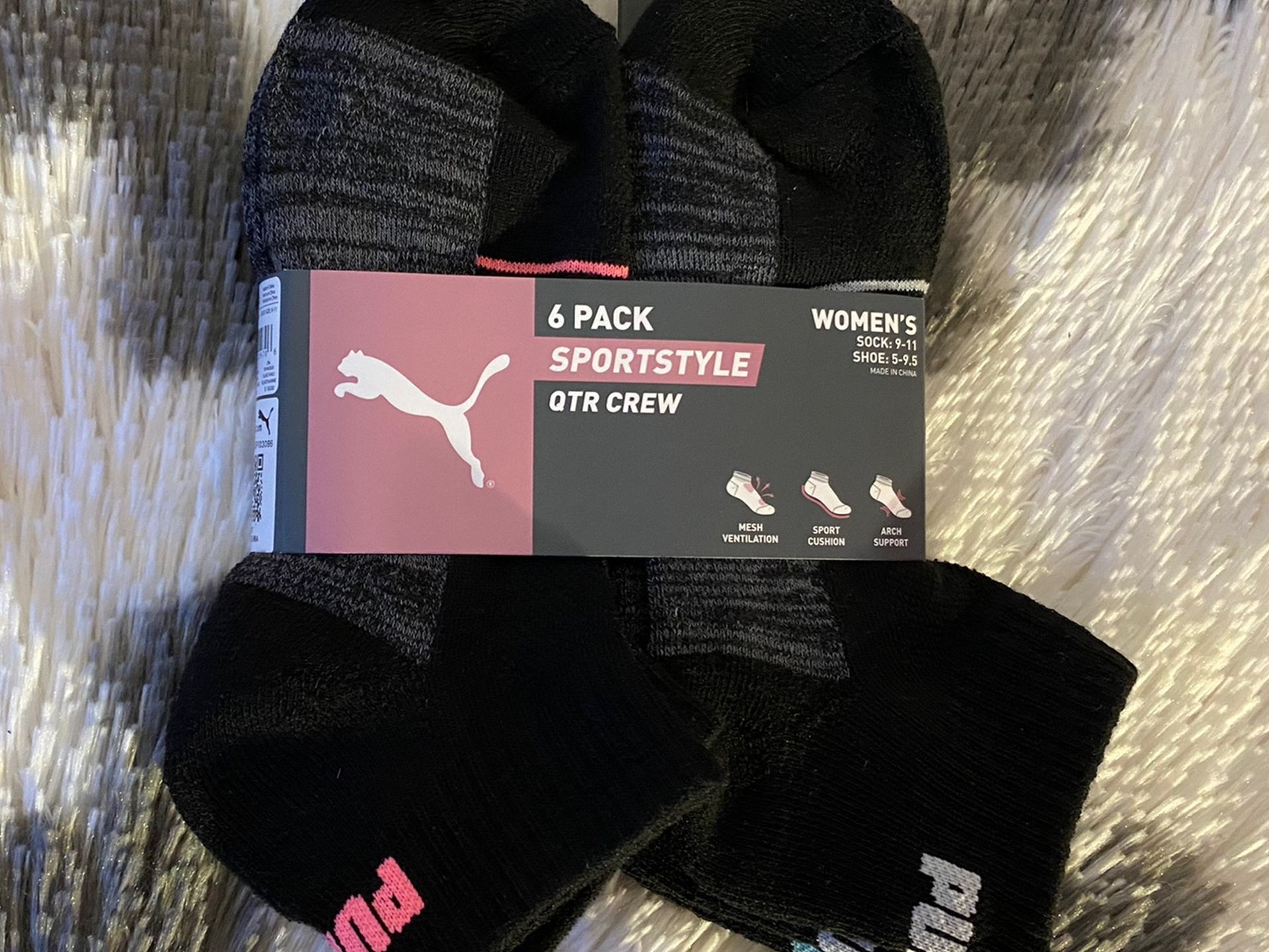 Woman Puma Sports Style Socks