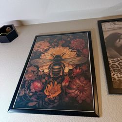 2 Huge Prints With Frames 