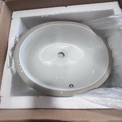 Undermount bathroom sink