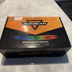 Auxbeam RA60 RGB SWITCH PANEL, TOGGLE/ MOMENTARY/ PULSED MODE SUPPORTED (ONE-SIDED OUTLET)