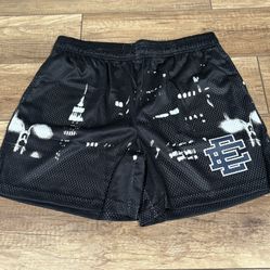 Eric Emanuel Black Skyline Shorts 