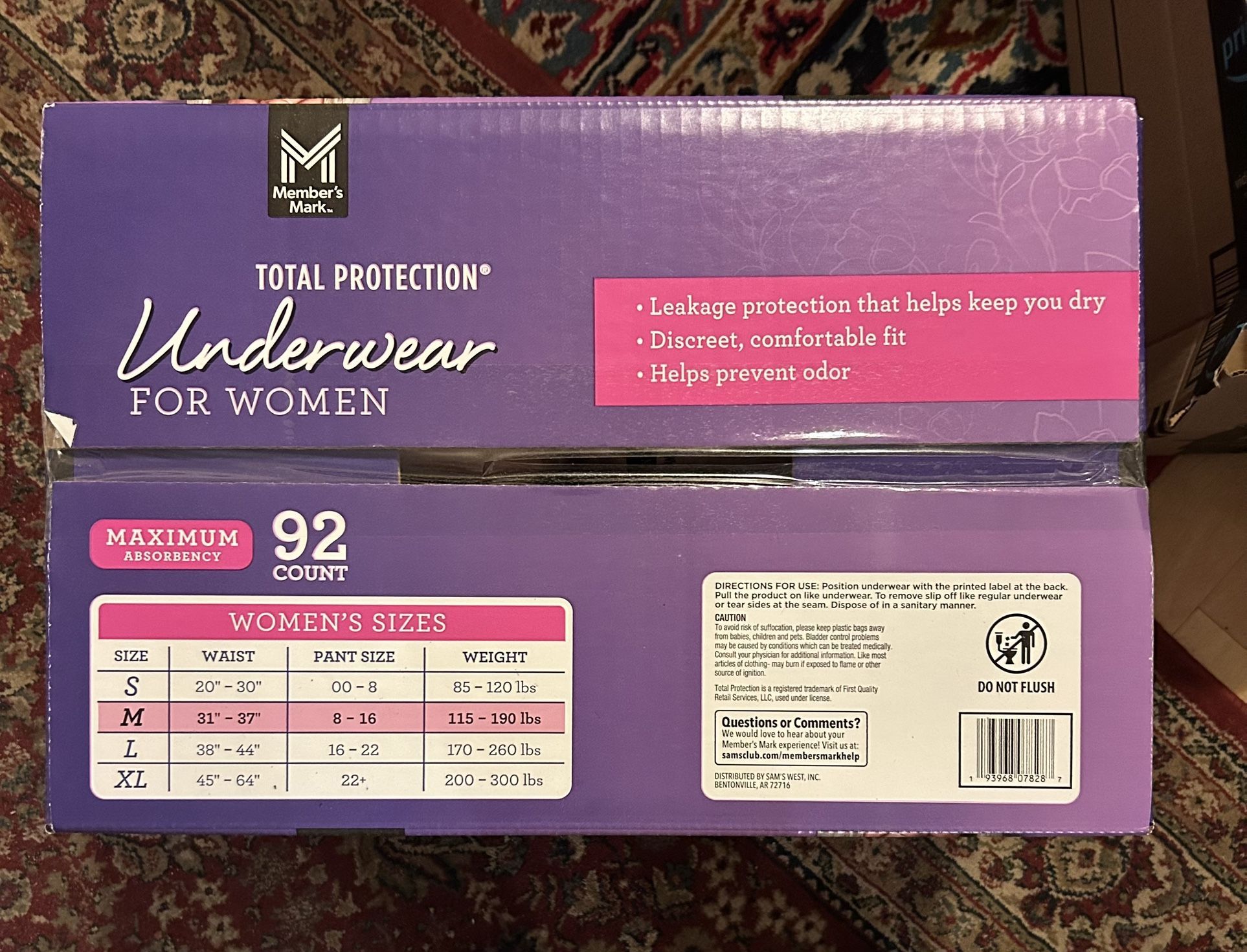 Adult Disposable Underwear