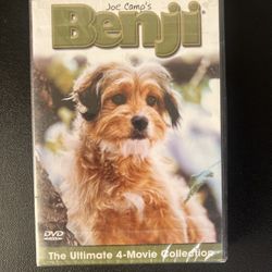 Benji-Ultimate 4 Movie Collection (DVD) New Sealed