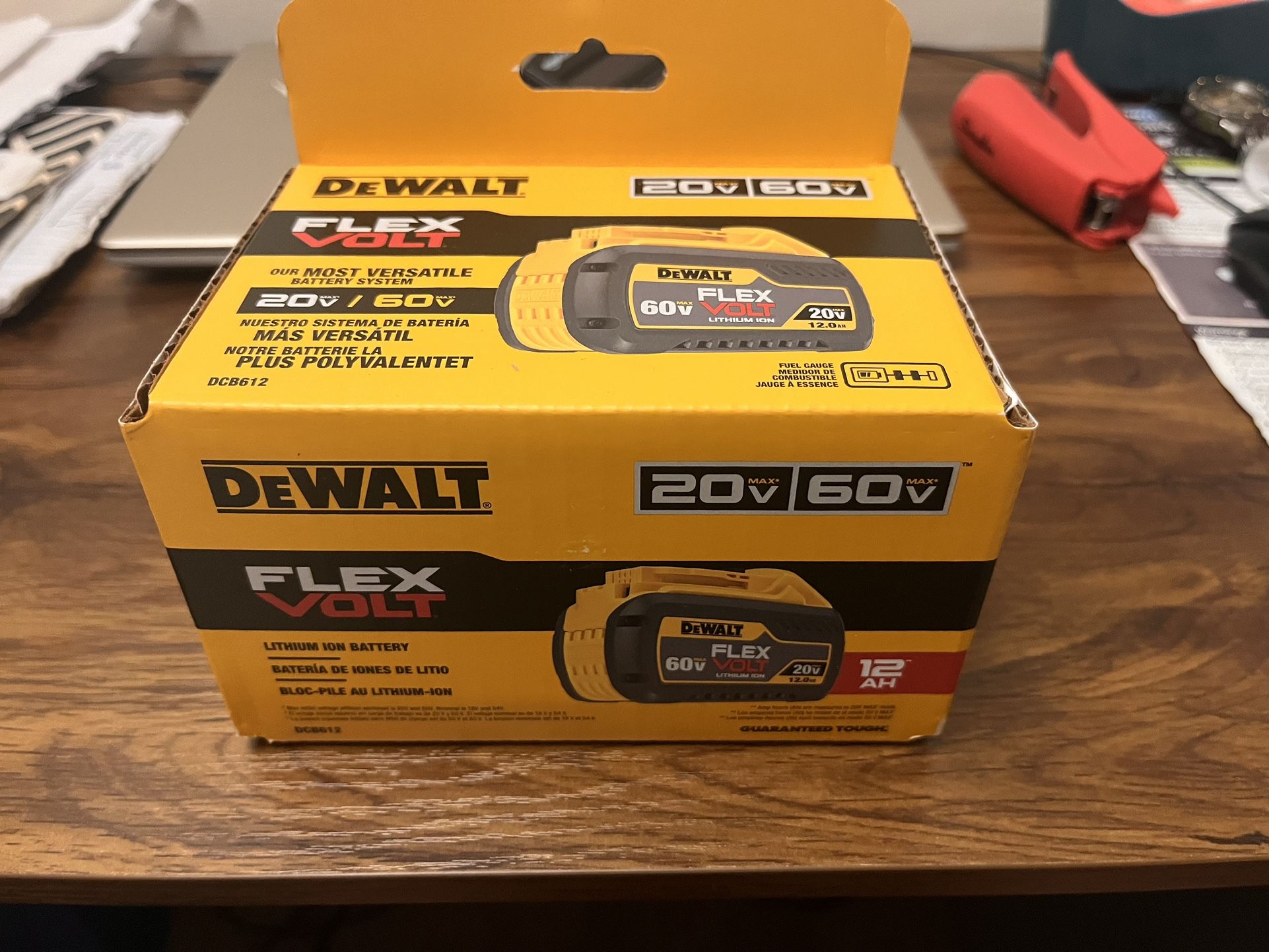 Dewalt 12ah battery, brand NEW