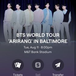BTS Tickets