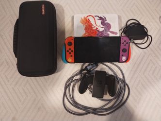Nintendo Switch OLED (SV Edition) (Read Description)