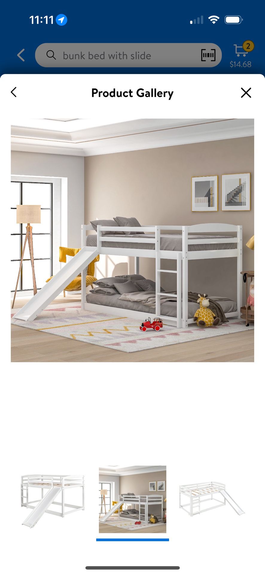 Bunk Bed With Slide