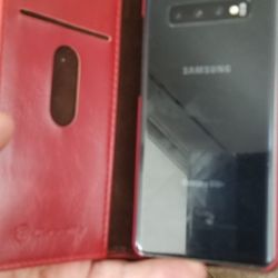Leather Case For Samsung  Galaxy S10 Plus 