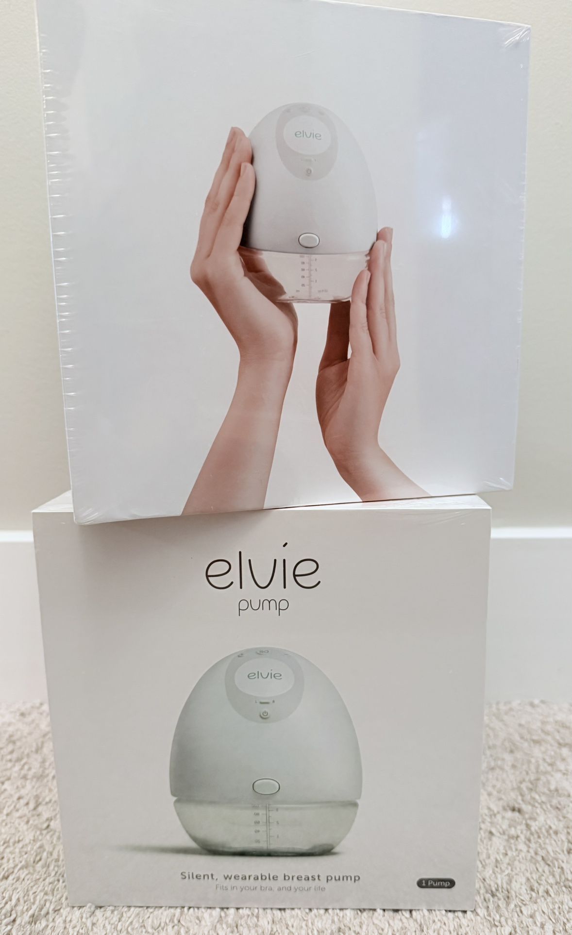 NEW Elvie Electric Wearable Breast Pumps