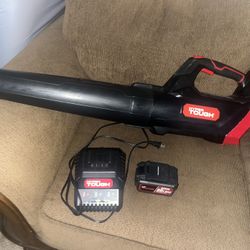 Tough Leaf Blower W/ Charger 