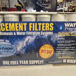 10" Replacement Water  Filters (13 total)