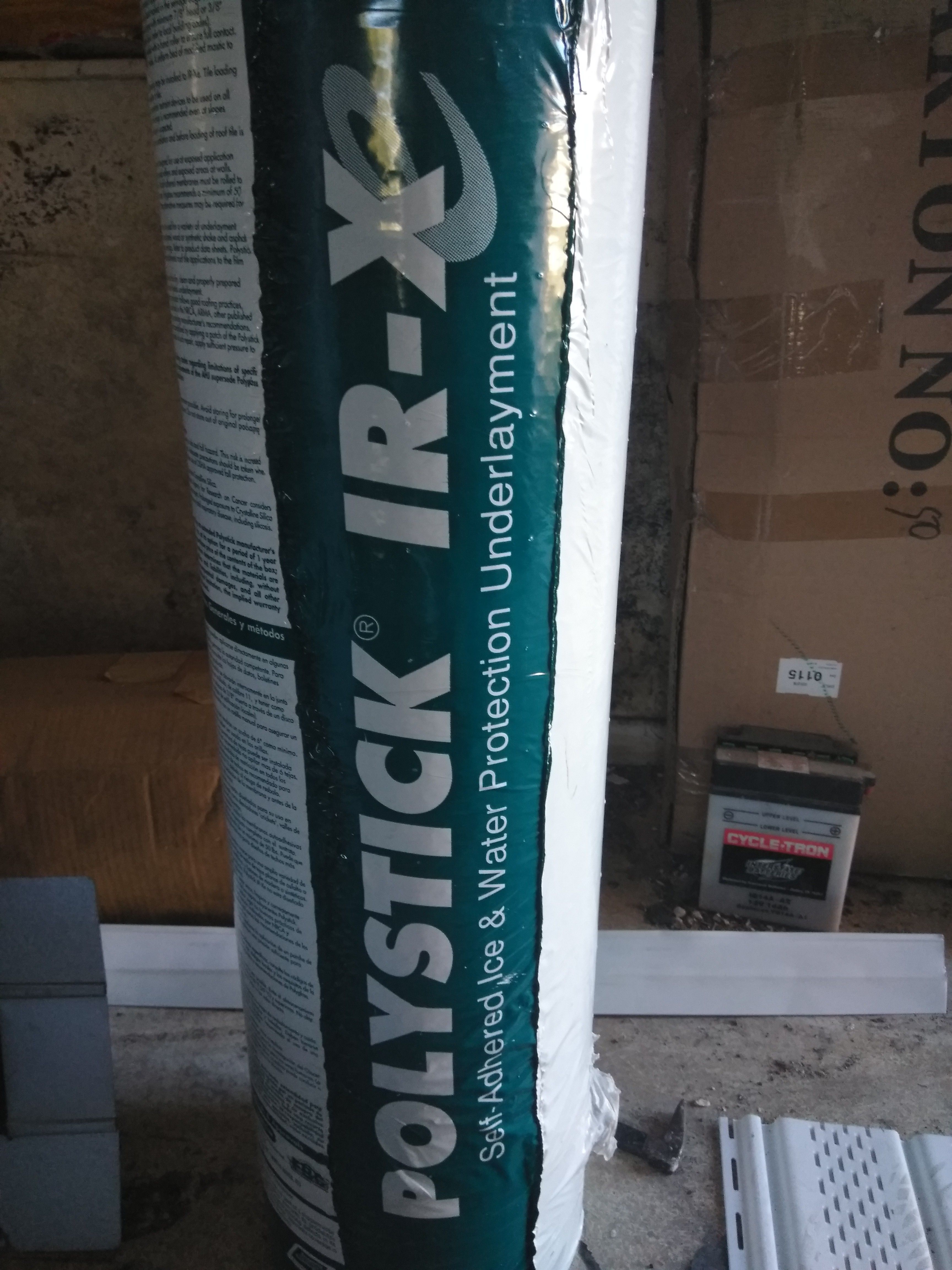 I have some Roofing peel and stick irxe shingle and some papers for tile 10 rolls for tiles and 10 roles of the irxe shingle
