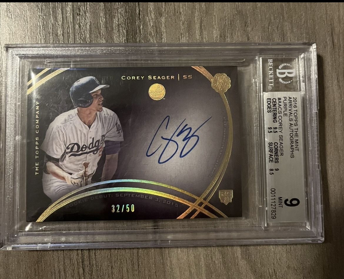 Corey Seager Card
