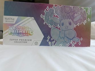 Pokémon Scarlet & Violet Prismatic Evolutions Super-Premium Collection