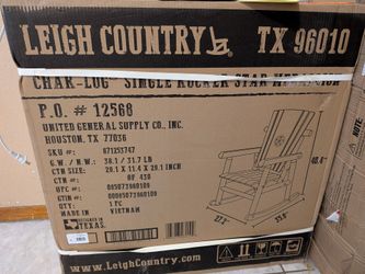 Outdoor rocking chair