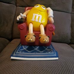 M&M Yellow Recliner Dispenser 