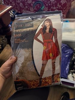 Female Sam trick r treat costume