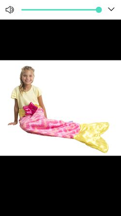 Snuggie mermaid tail