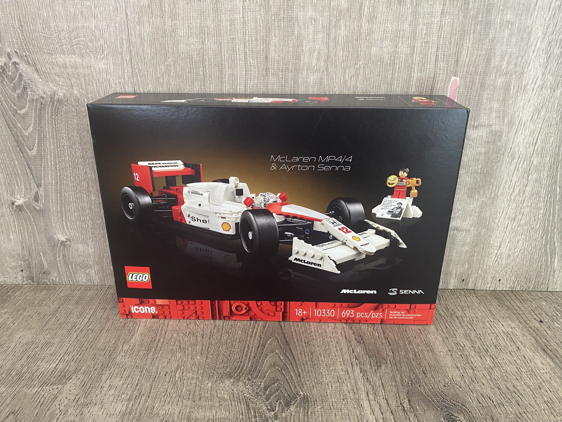 Lego Icons 10330 McLaren MP4/4 & Ayrton Senna