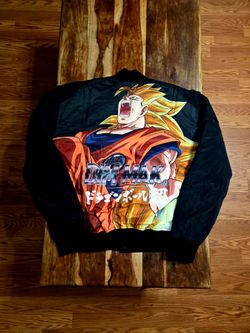 Dim Mak x Dragon Ball Super "Super Saiyan" Bomber Style Jacket. Size Large