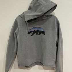 Patagonia Hoodie Large Uprisal Fitz Roy Regular Pullover Bear Pockets