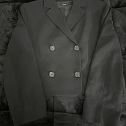 Theory black admiral crepe