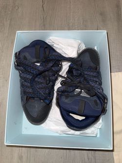Lanvin Curb Sneakers Dark Navy Blue