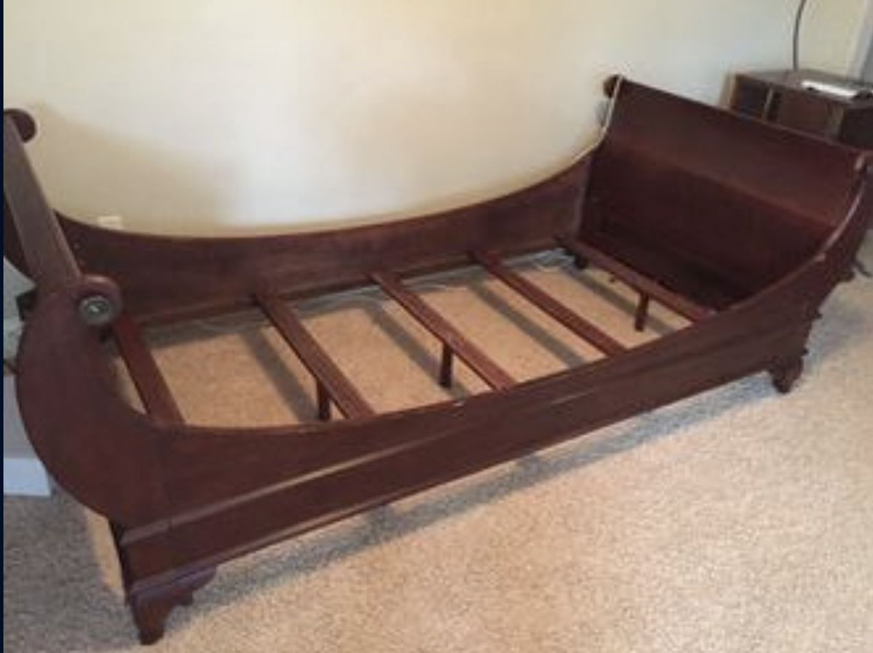 Bombay Twin Bed Sleigh Frame