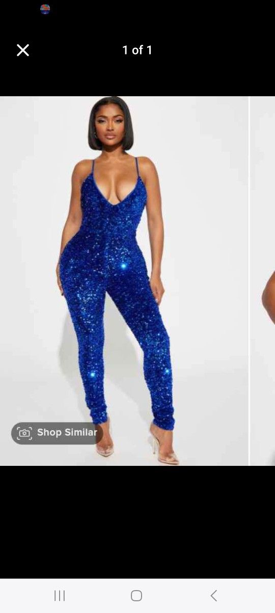 Sequins Jumpsuit New