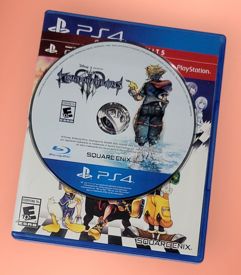 Kingdom Hearts III PS4 Sony PlayStation 4 Disc Only