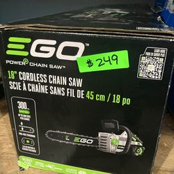 Ego 18in Cordless Chainsaw