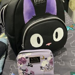 NEW Loungefly Backpack And Wallet Studio Ghibli Kiki Delivery Service