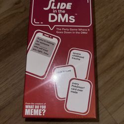 Slide in the DMs Card Game
