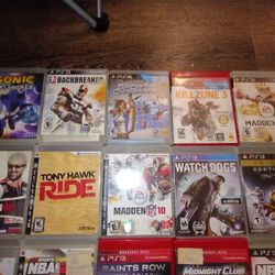 PS3 Games For Sell 