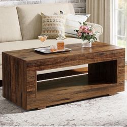 Wood Coffee Table - NEW in the box 