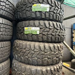 SET 35X12.50R18 TBB MUD TERRAIN NEW TIRES NUEVAS