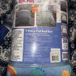 7pc ms.Rachel bed set FULL SIZE BED